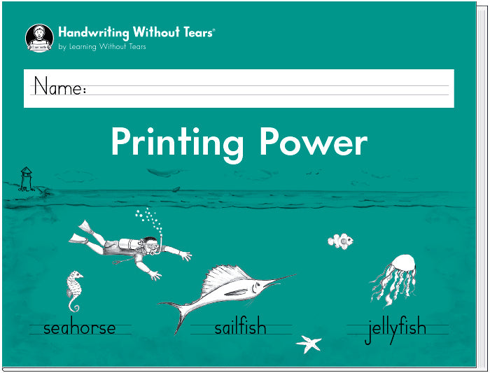  Learning Without Tears - My Printing Book Student Workbook,  Current Edition - Handwriting Without Tears Series - 1st Grade Writing Book  - Letters, Language Arts Lessons - for School or Home Use : Office Products