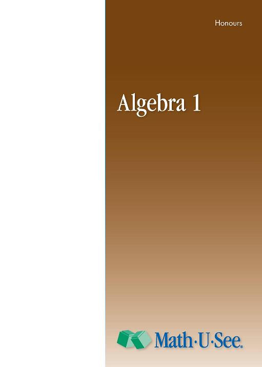 Ding & Dent: Math.U.See Algebra 1