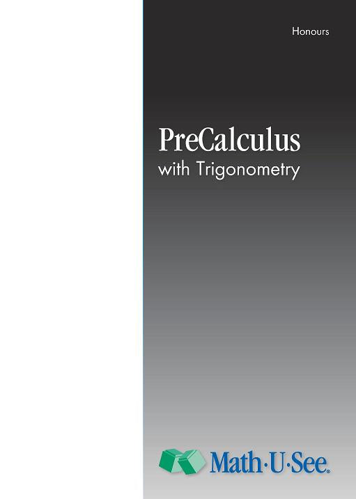 Ding & Dent: Math.U.See Pre Calculus with Trigonometry