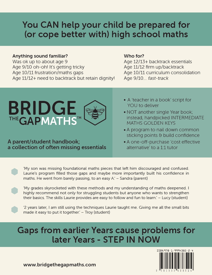 Bridge the Gap Math™