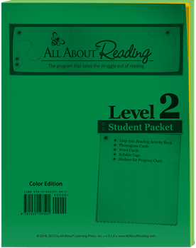 All About Reading Level 2 All About Reading Individual Components